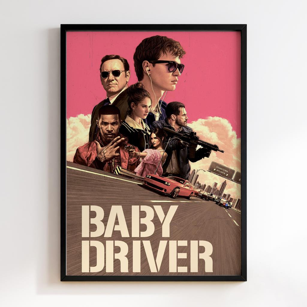 Постер Малюк на драйві (Baby Driver) BD21