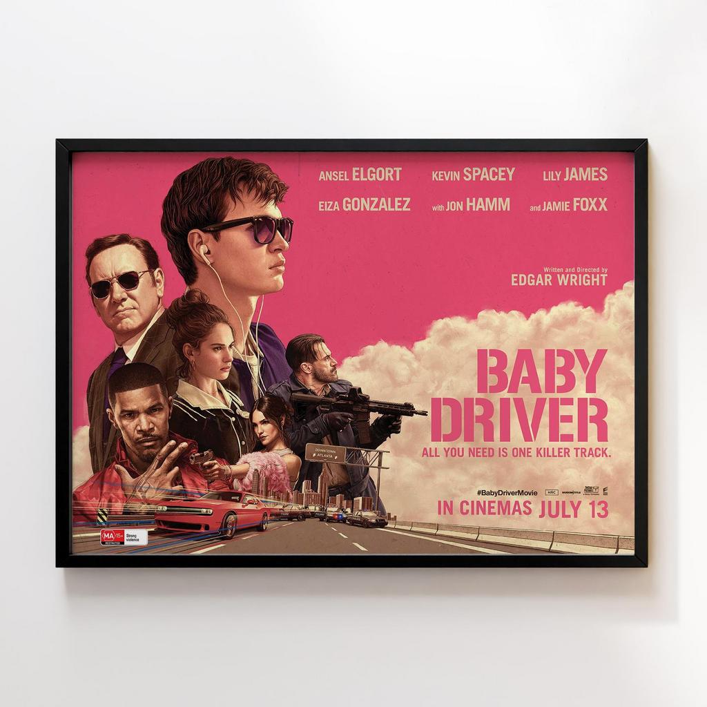 Постер Малюк на драйві (Baby Driver) BD22