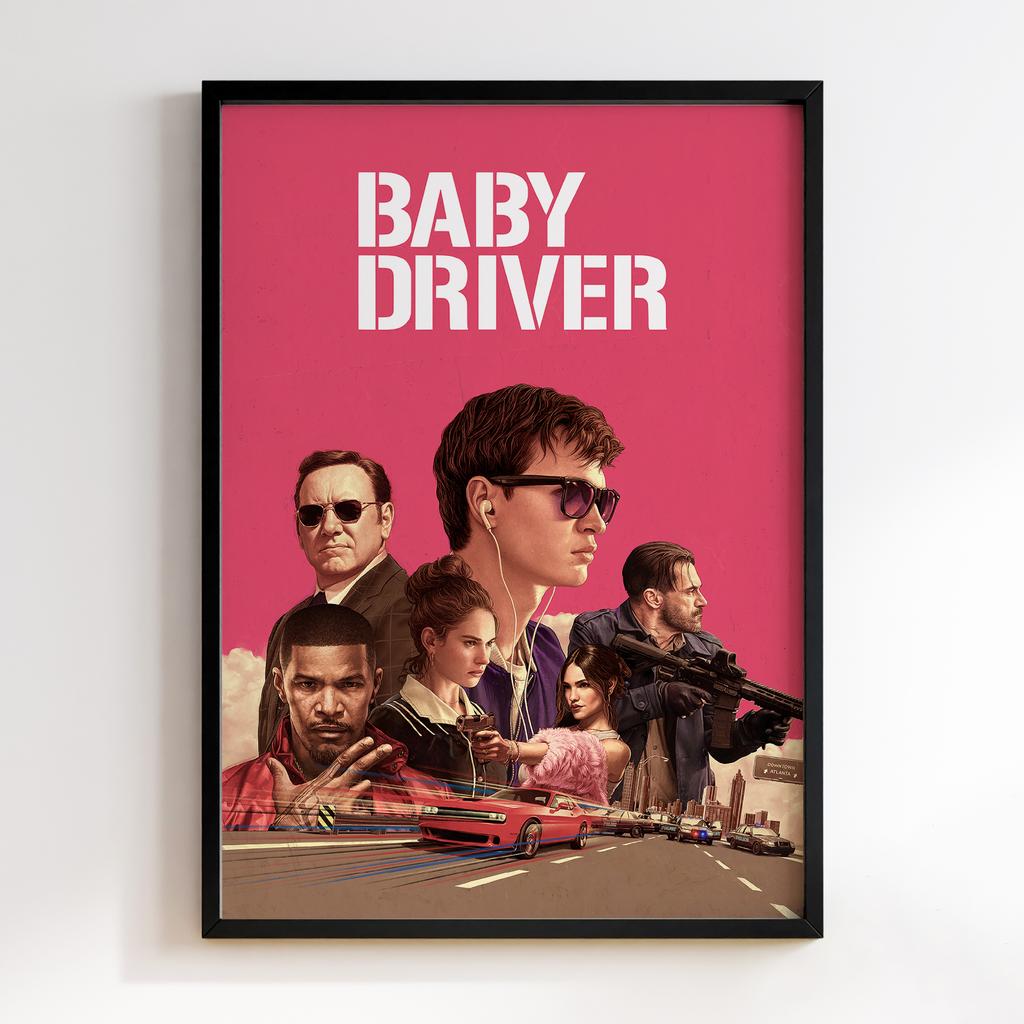 Постер Малюк на драйві (Baby Driver) BD23