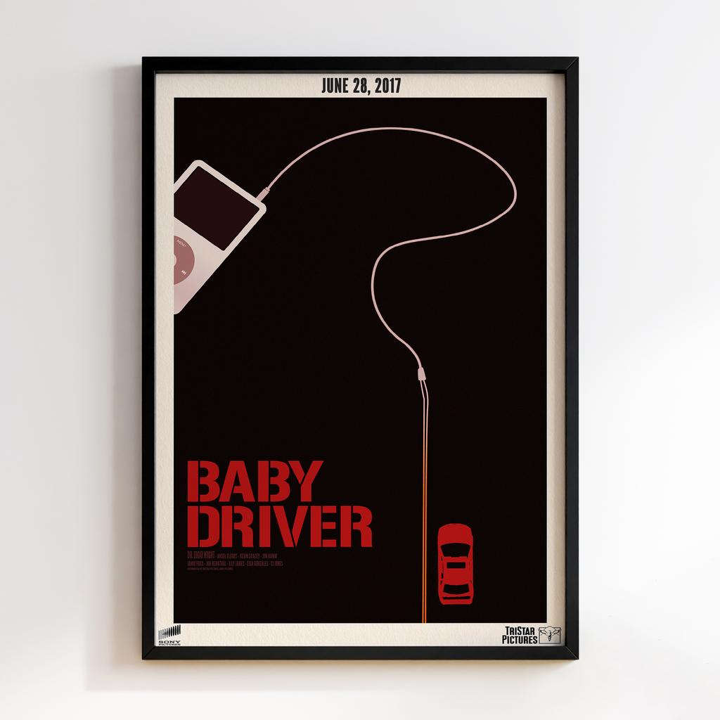 Постер Малюк на драйві (Baby Driver) BD24