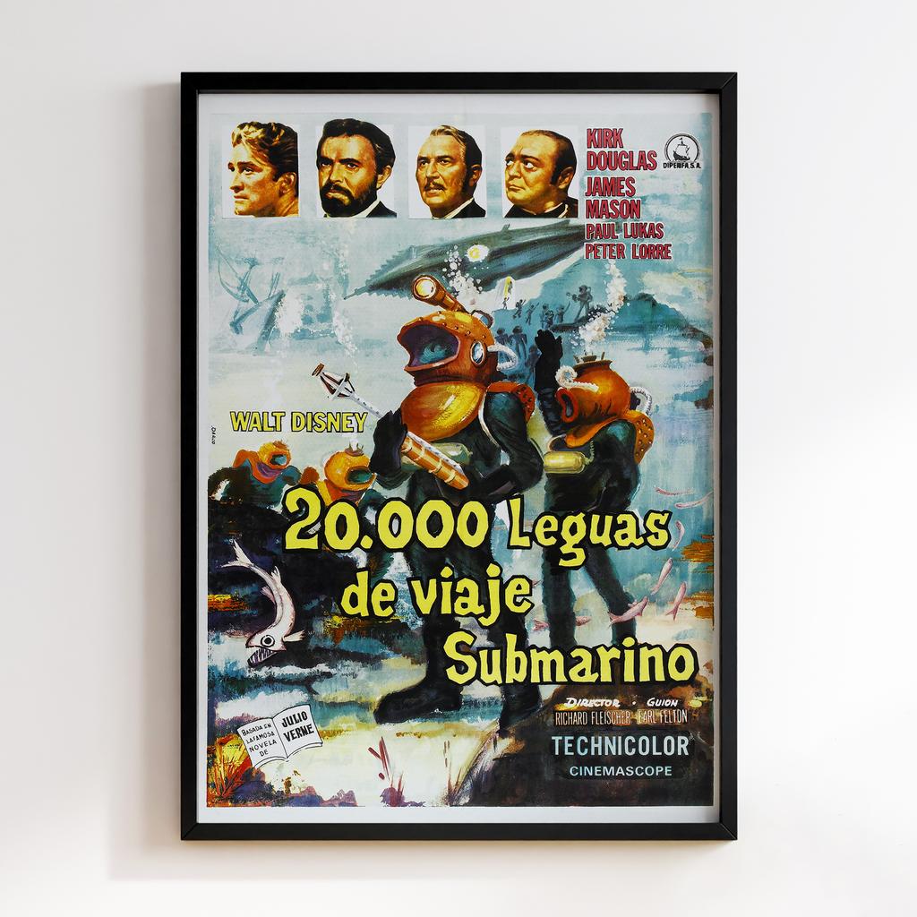 Постер 20000 тисяч льє під водою (20,000 Leagues Under the Sea) LUS02