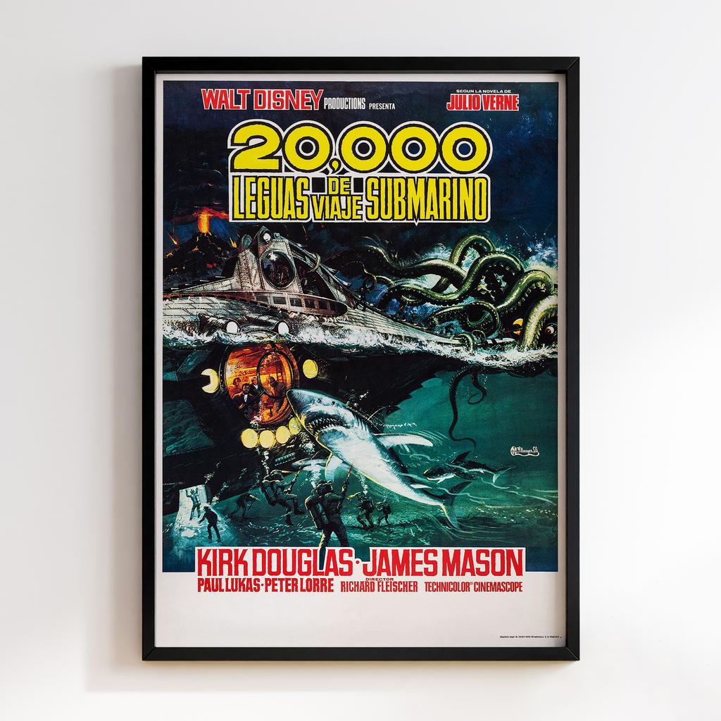 Постер 20000 тисяч льє під водою (20,000 Leagues Under the Sea) LUS04