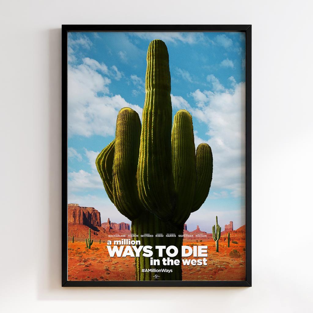 Постер Мільйон способів втратити голову (A Million Ways to Die in the West) MWD01