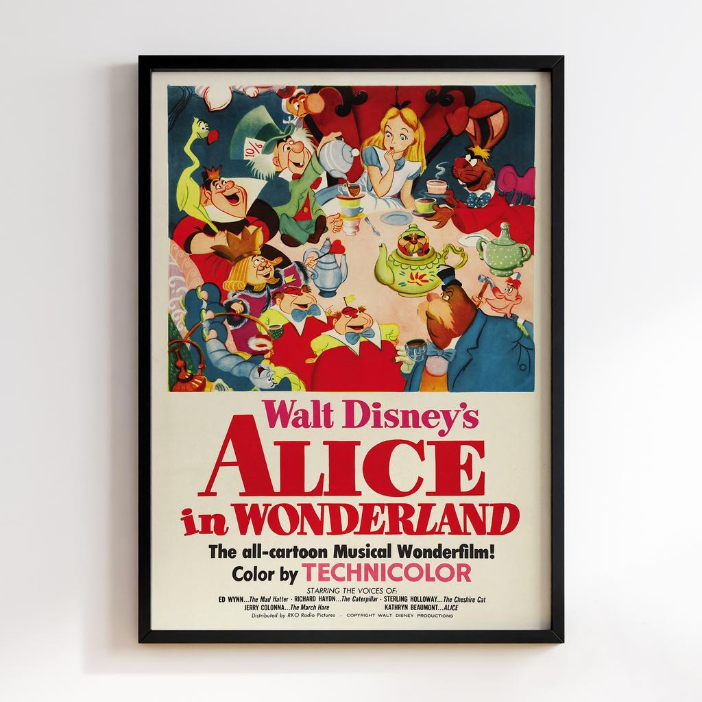Постер Аліса в країні чудес (Alice in Wonderland) 1951 AEV07