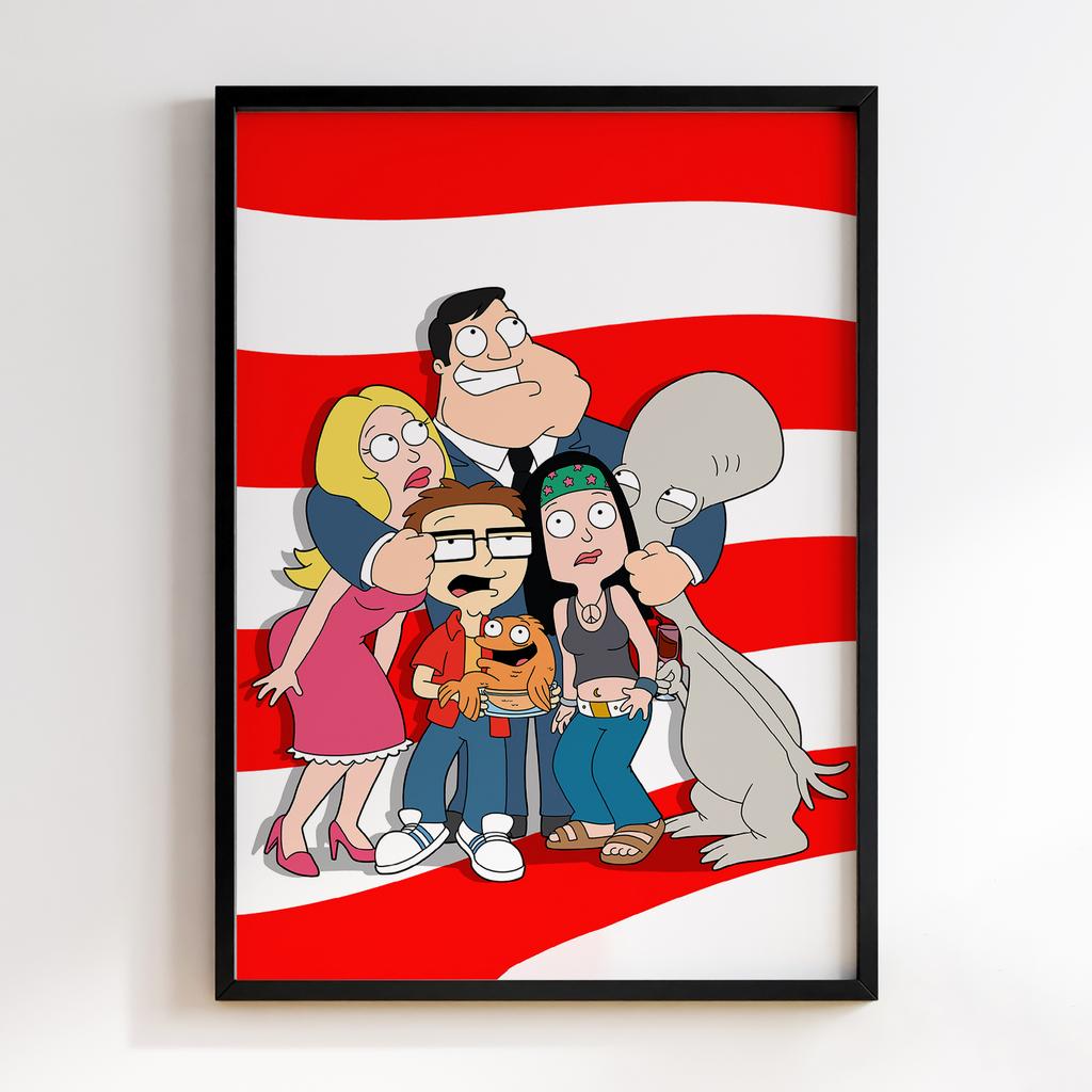 Постер Американський тато! (American Dad) AMD02