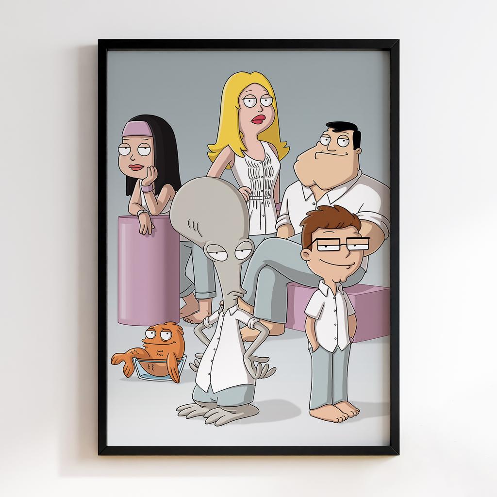 Постер Американський тато! (American Dad) AMD05