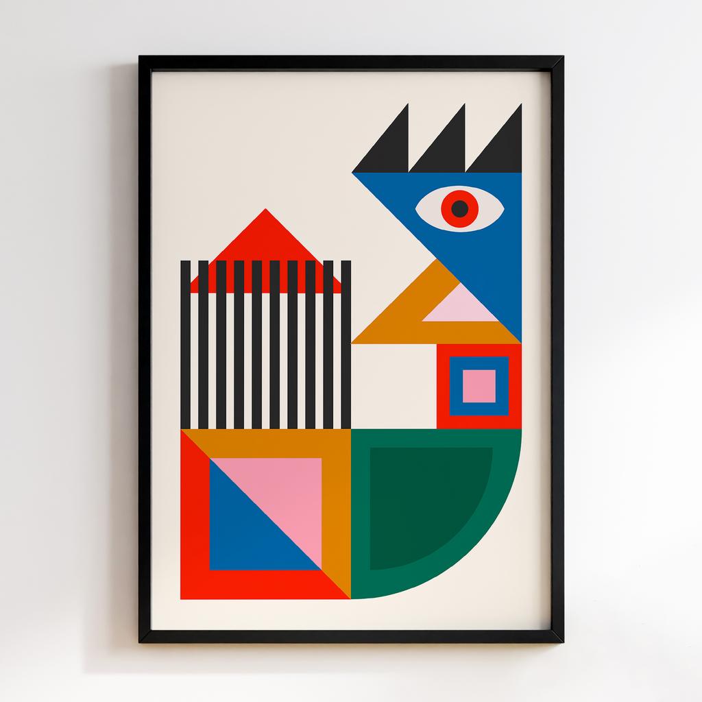 Постер Баухаус (Bauhaus) BU117