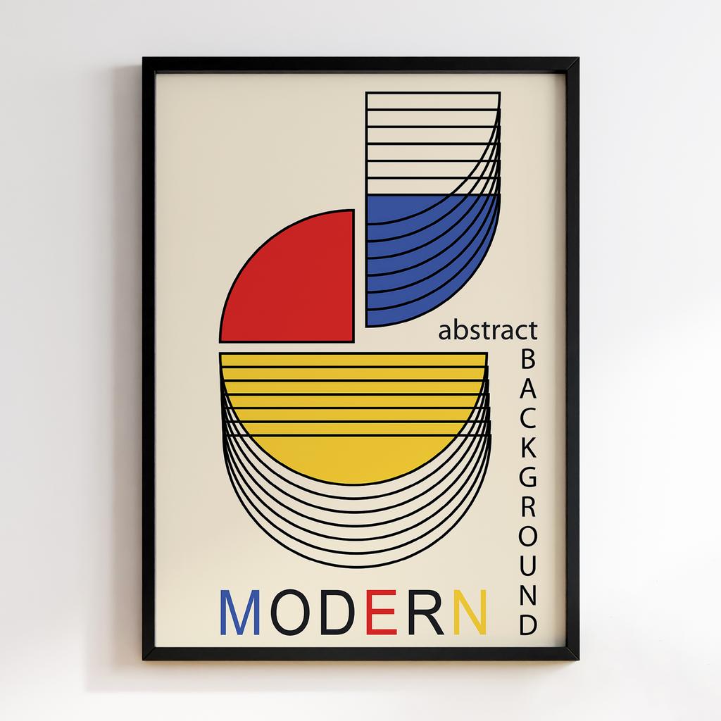 Постер Баухаус (Bauhaus) BU165