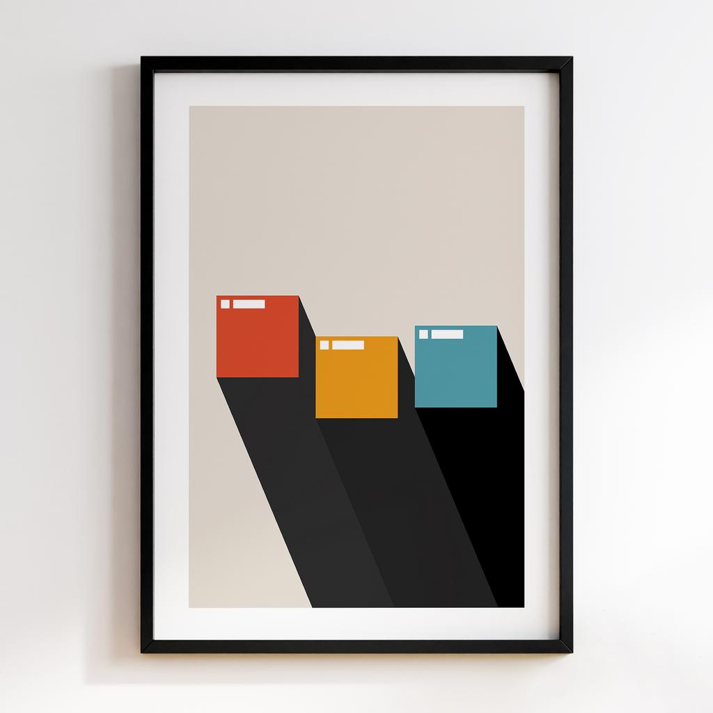 Постер Баухаус (Bauhaus) BU184