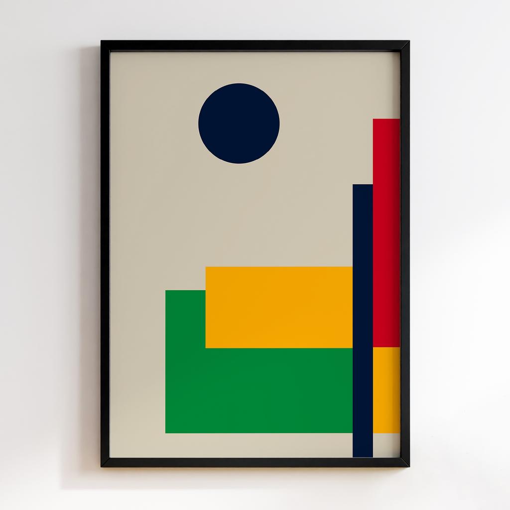 Постер Баухаус (Bauhaus) BU208