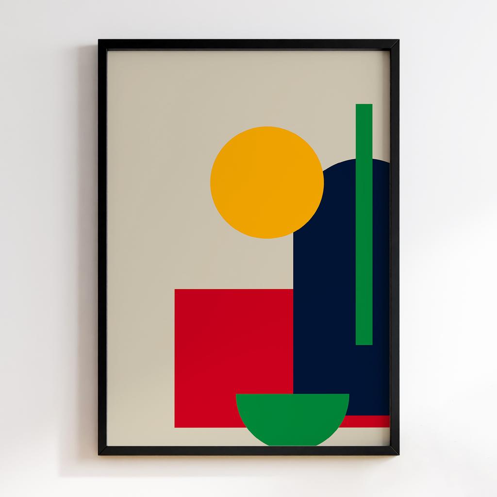 Постер Баухаус (Bauhaus) BU209