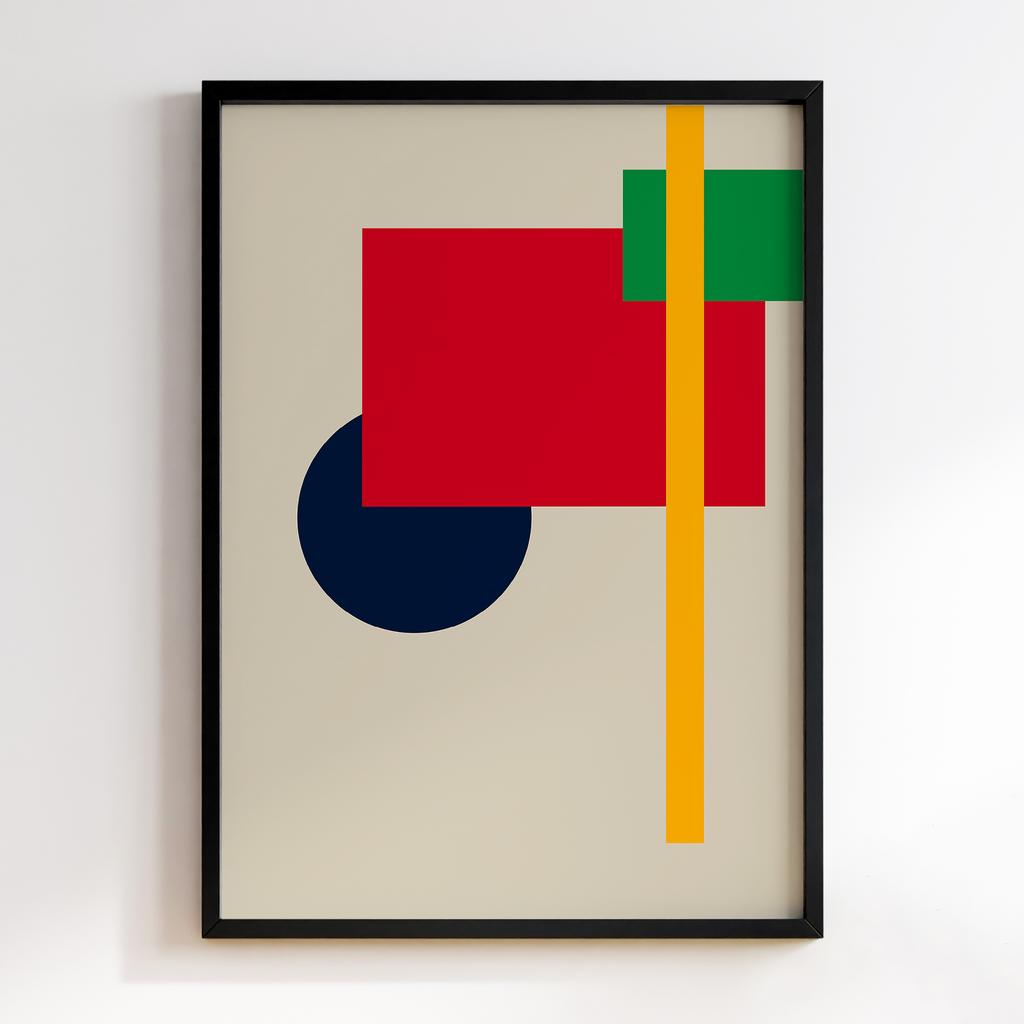 Постер Баухаус (Bauhaus) BU211