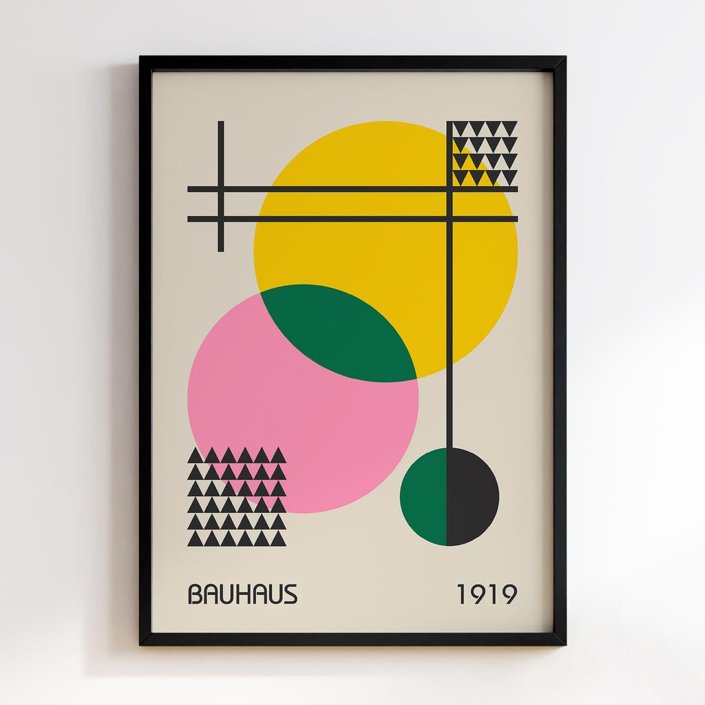 Постер Баухаус (Bauhaus) BU301