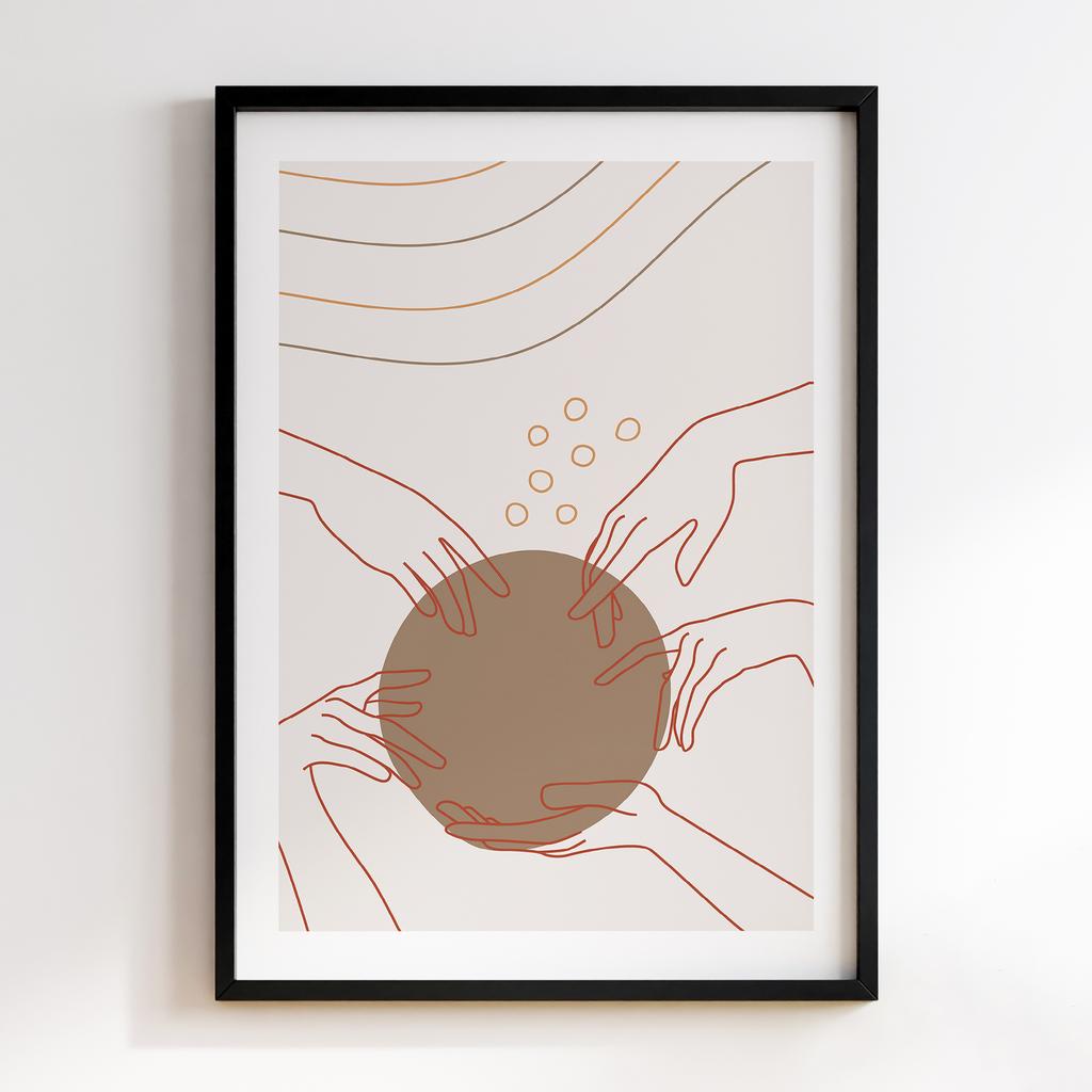 Постер Бохо (Boho) BA819