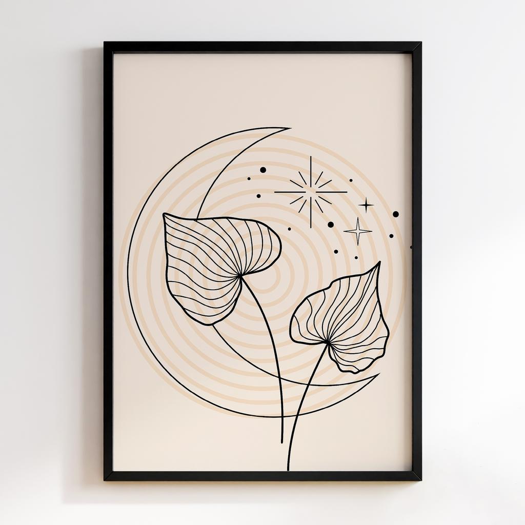 Постер Бохо (Boho) BAH43