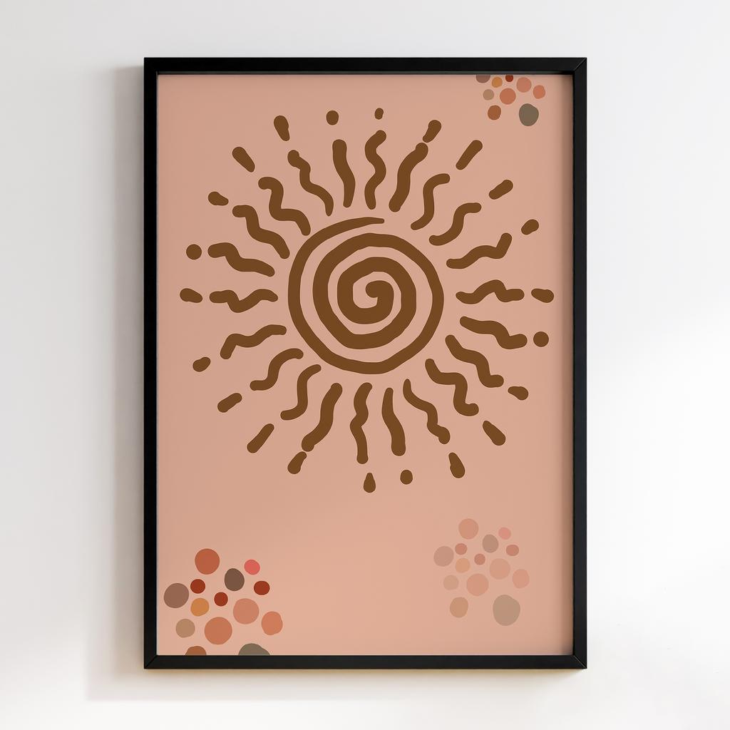 Постер Бохо (Boho) BAH116