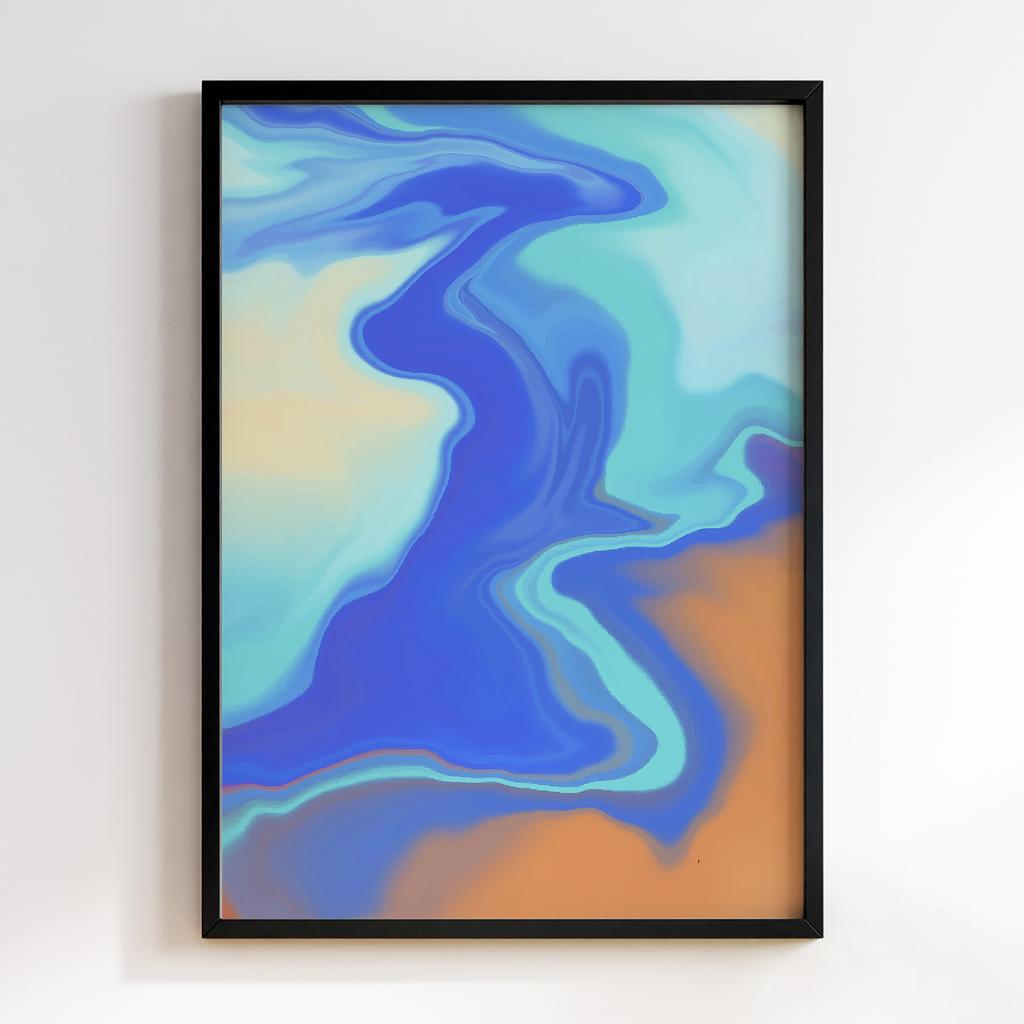 Постер Абстракція та Градієнт (Gradient Art) ANG21