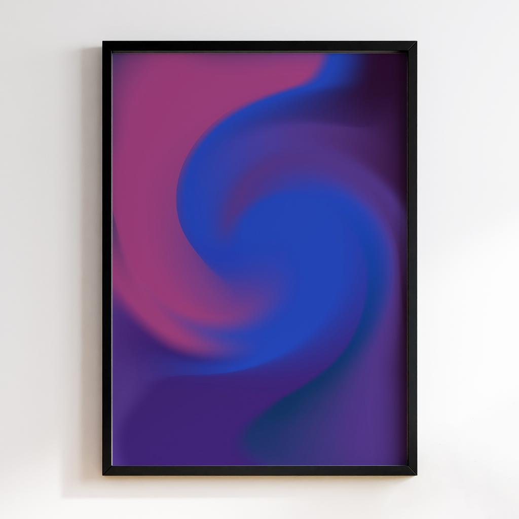 Постер Абстракція та Градієнт (Gradient Art) ANG31