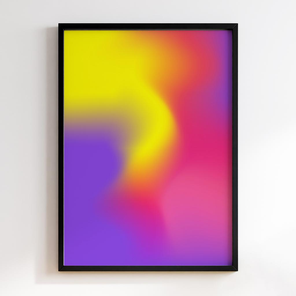 Постер Абстракція та Градієнт (Gradient Art) ANG48