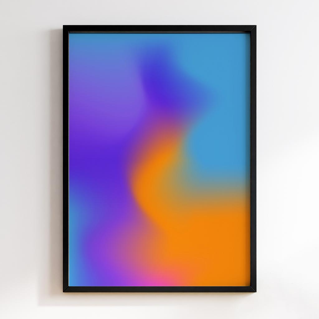 Постер Абстракція та Градієнт (Gradient Art) ANG49
