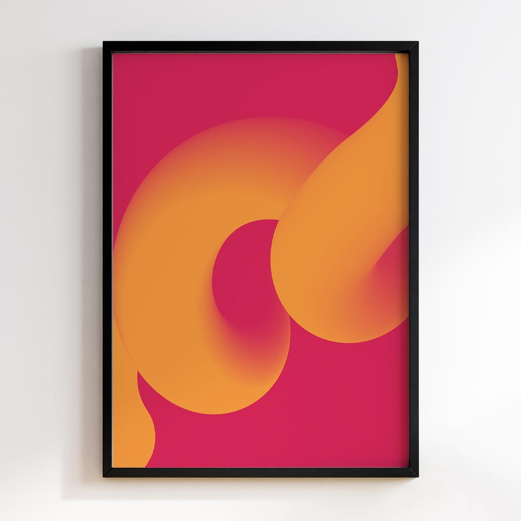 Постер Абстракція та Градієнт (Gradient Art) ANG51