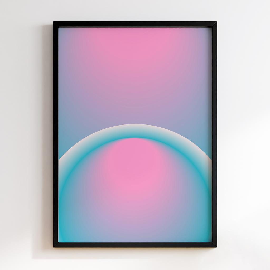 Постер Абстракція та Градієнт (Gradient Art) ANG65