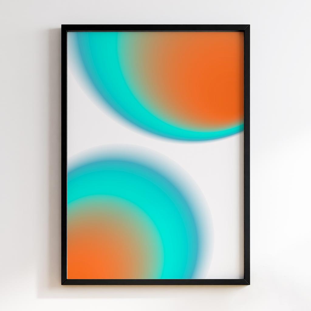 Постер Абстракція та Градієнт (Gradient Art) ANG71