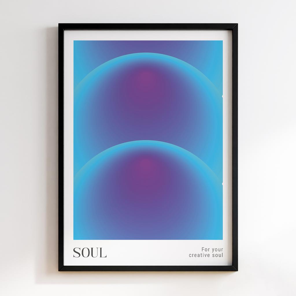 Постер Абстракція та Градієнт (Gradient Art) ANG86