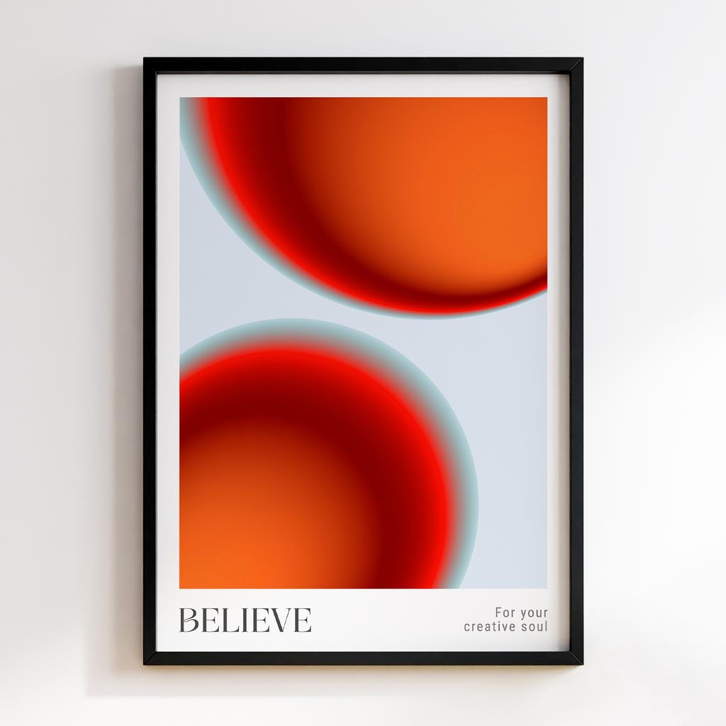 Постер Абстракція та Градієнт (Gradient Art) ANG96