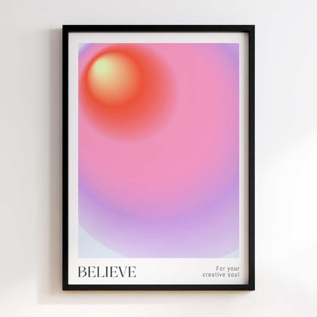 Постер Абстракція та Градієнт (Gradient Art) ANG101