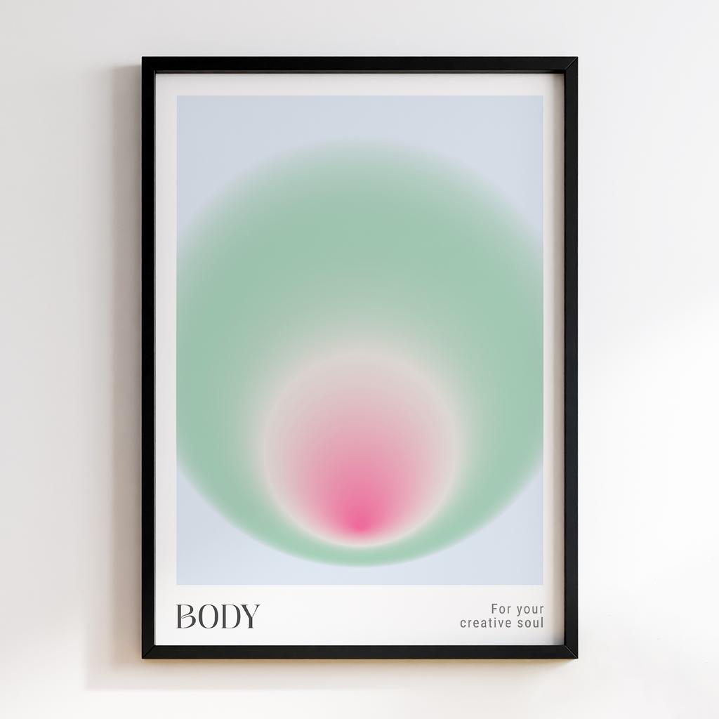 Постер Абстракція та Градієнт (Gradient Art) ANG102