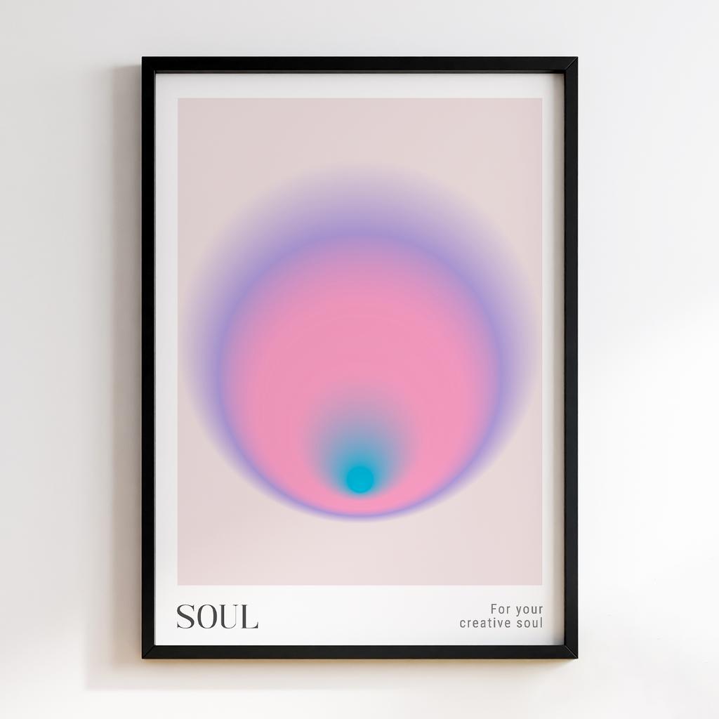 Постер Абстракція та Градієнт (Gradient Art) ANG107