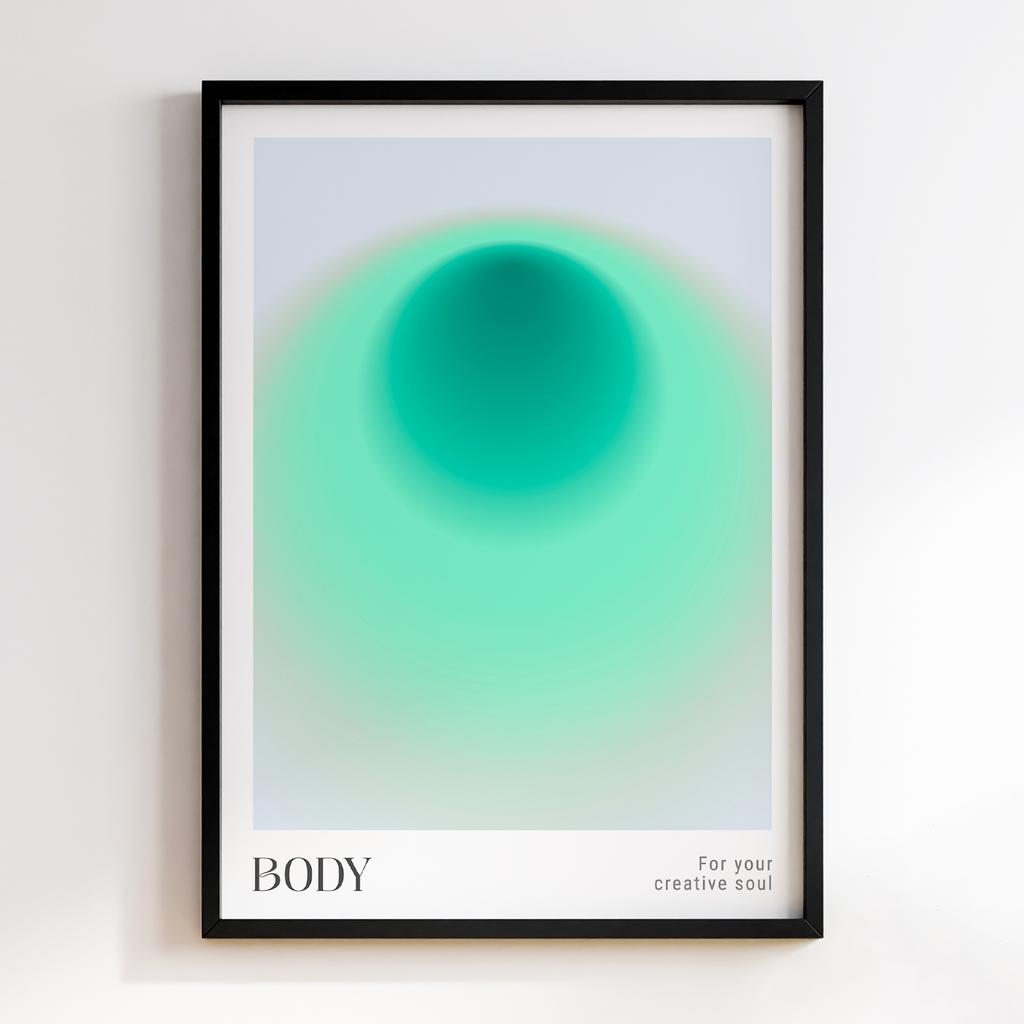 Постер Абстракція та Градієнт (Gradient Art) ANG109