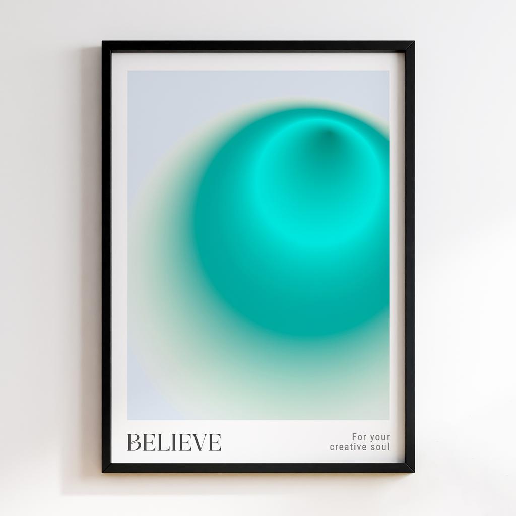 Постер Абстракція та Градієнт (Gradient Art) ANG111