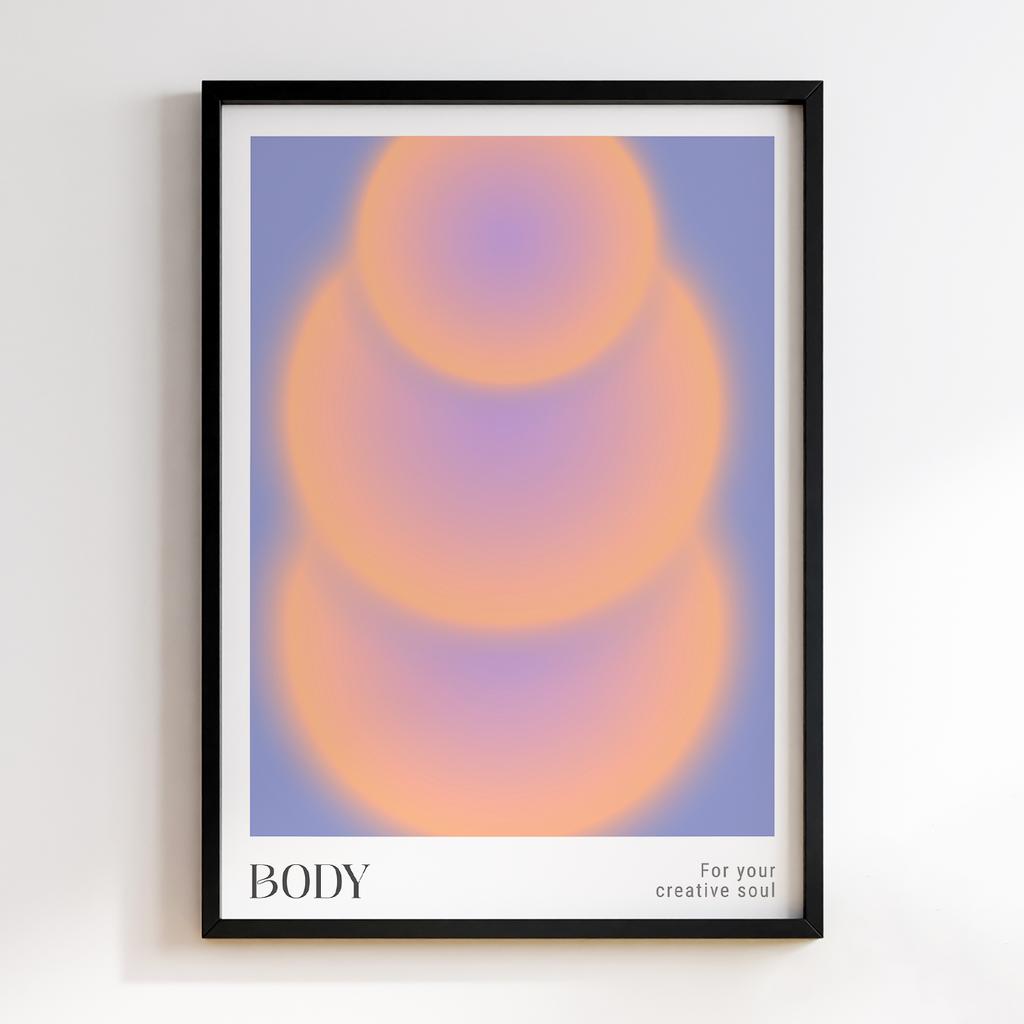 Постер Абстракція та Градієнт (Gradient Art) ANG115