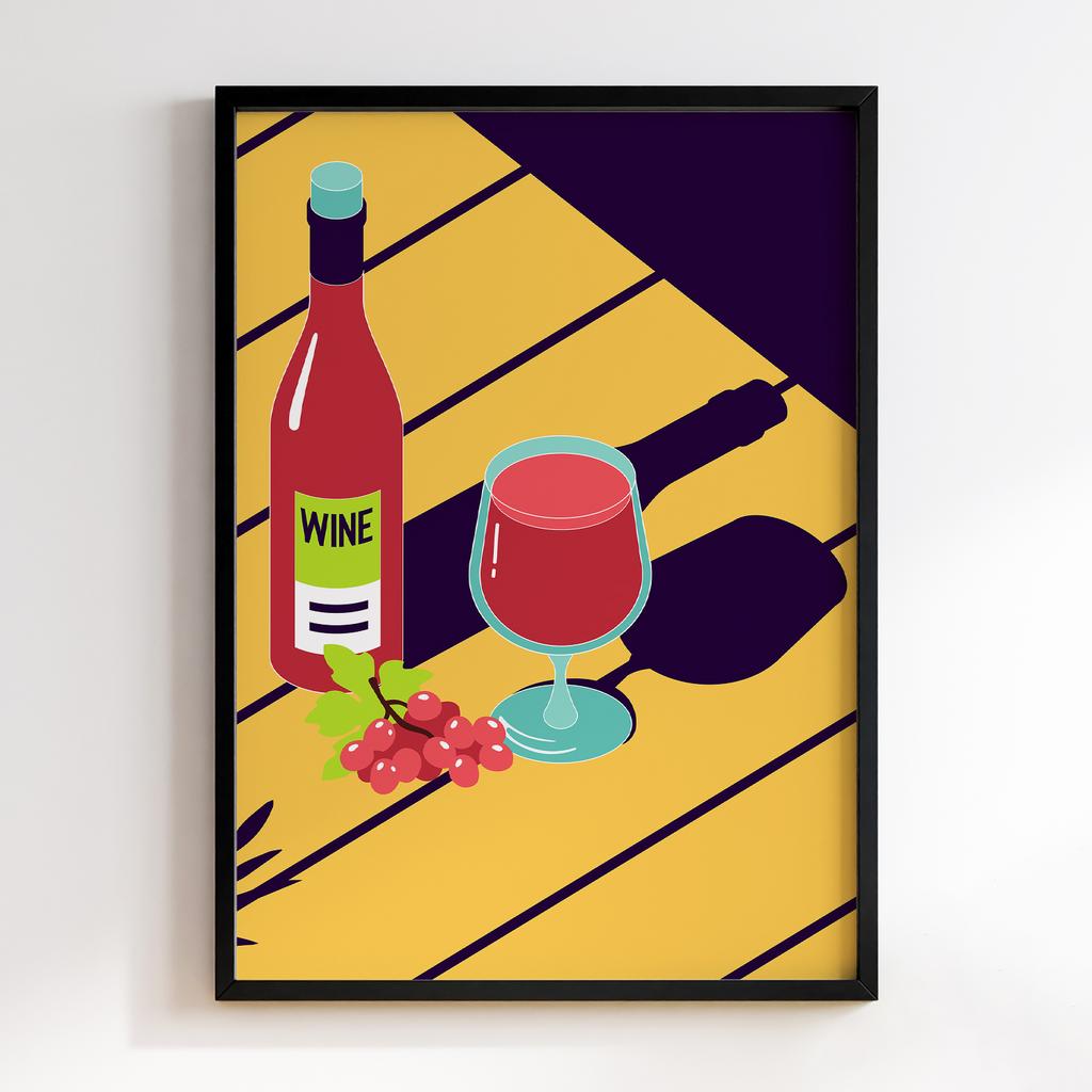 Постер Напої та Алкоголь DFT03