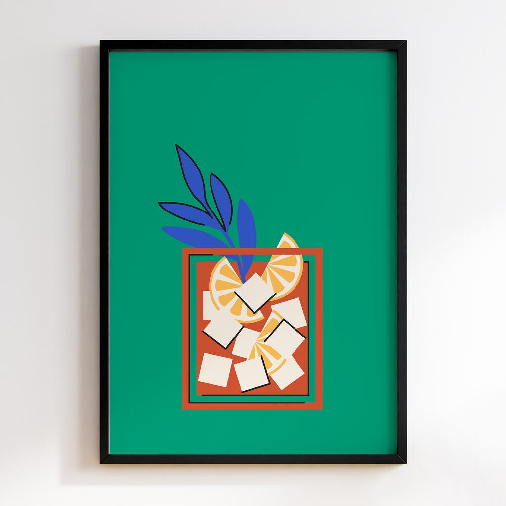 Постер Напої та Алкоголь DFT07