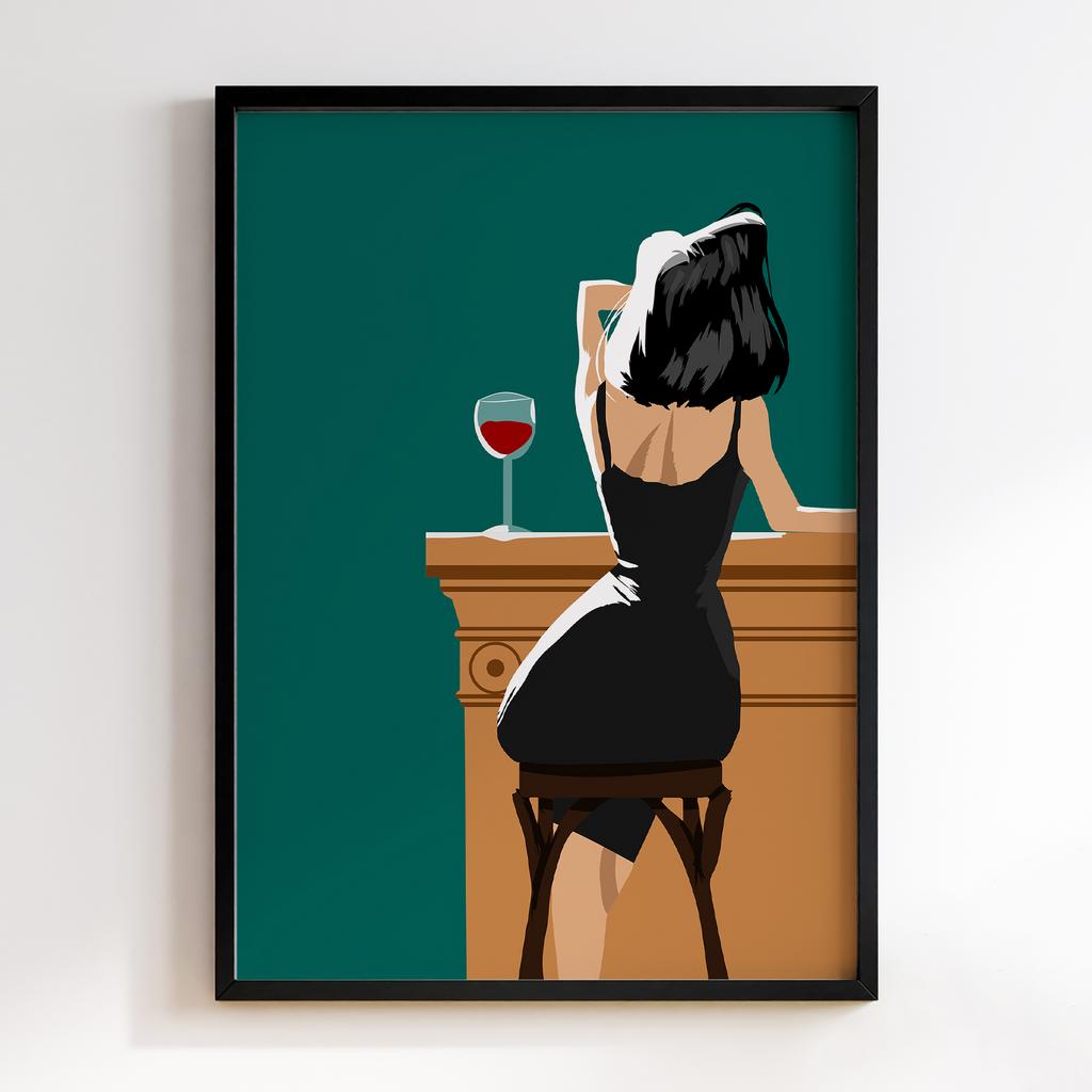 Постер Напої та Алкоголь DFT09