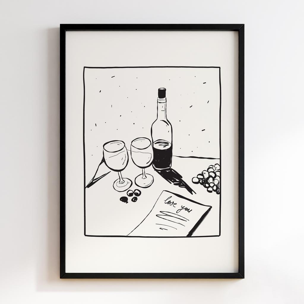 Постер Напої та Алкоголь DFT36