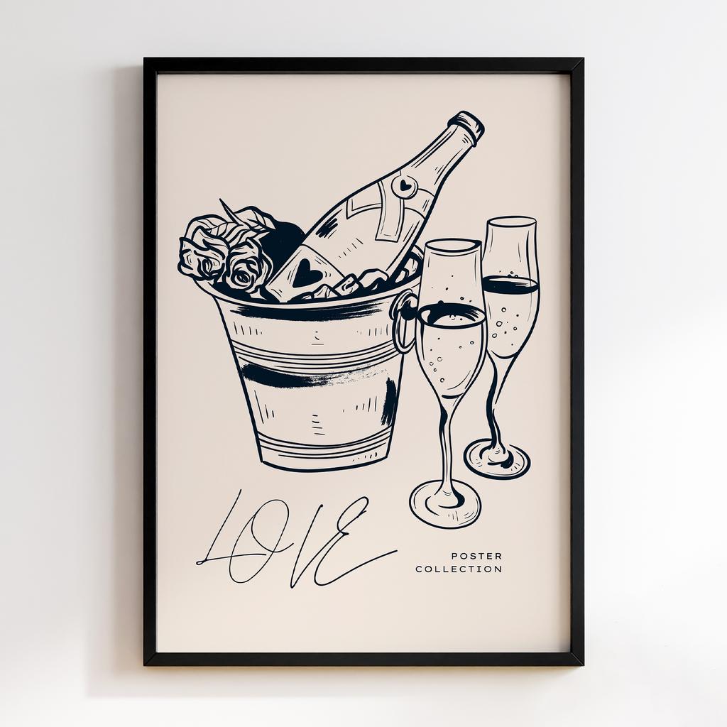 Постер Напої та Алкоголь DFT38