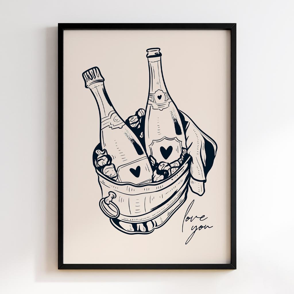 Постер Напої та Алкоголь DFT40