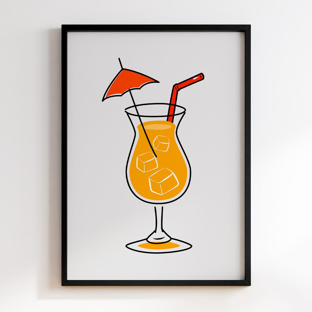 Постер Напої та Алкоголь DFT67