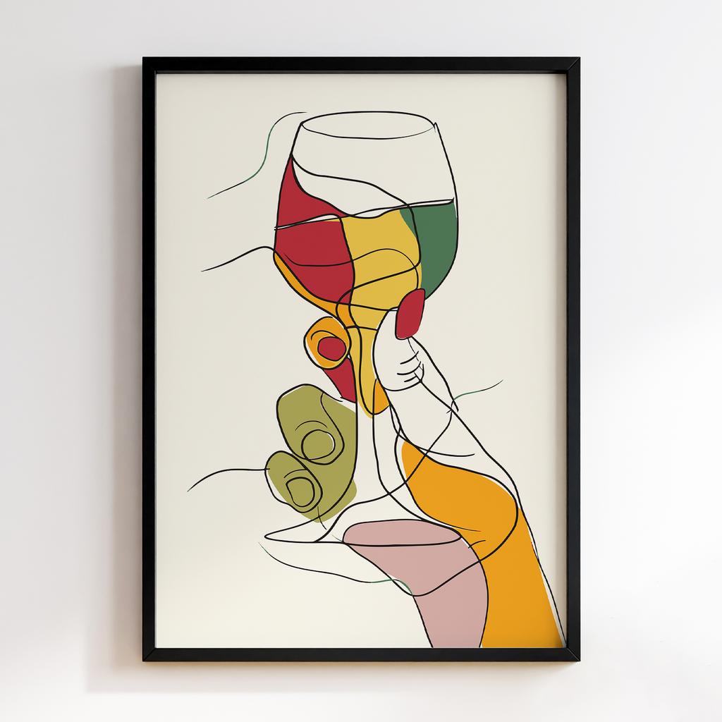 Постер Напої та Алкоголь DFT73