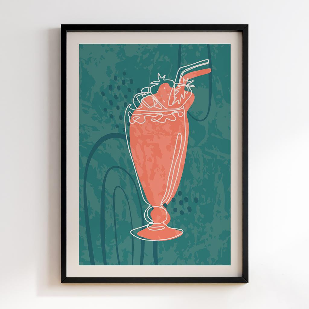 Постер Напої та Алкоголь DFT76