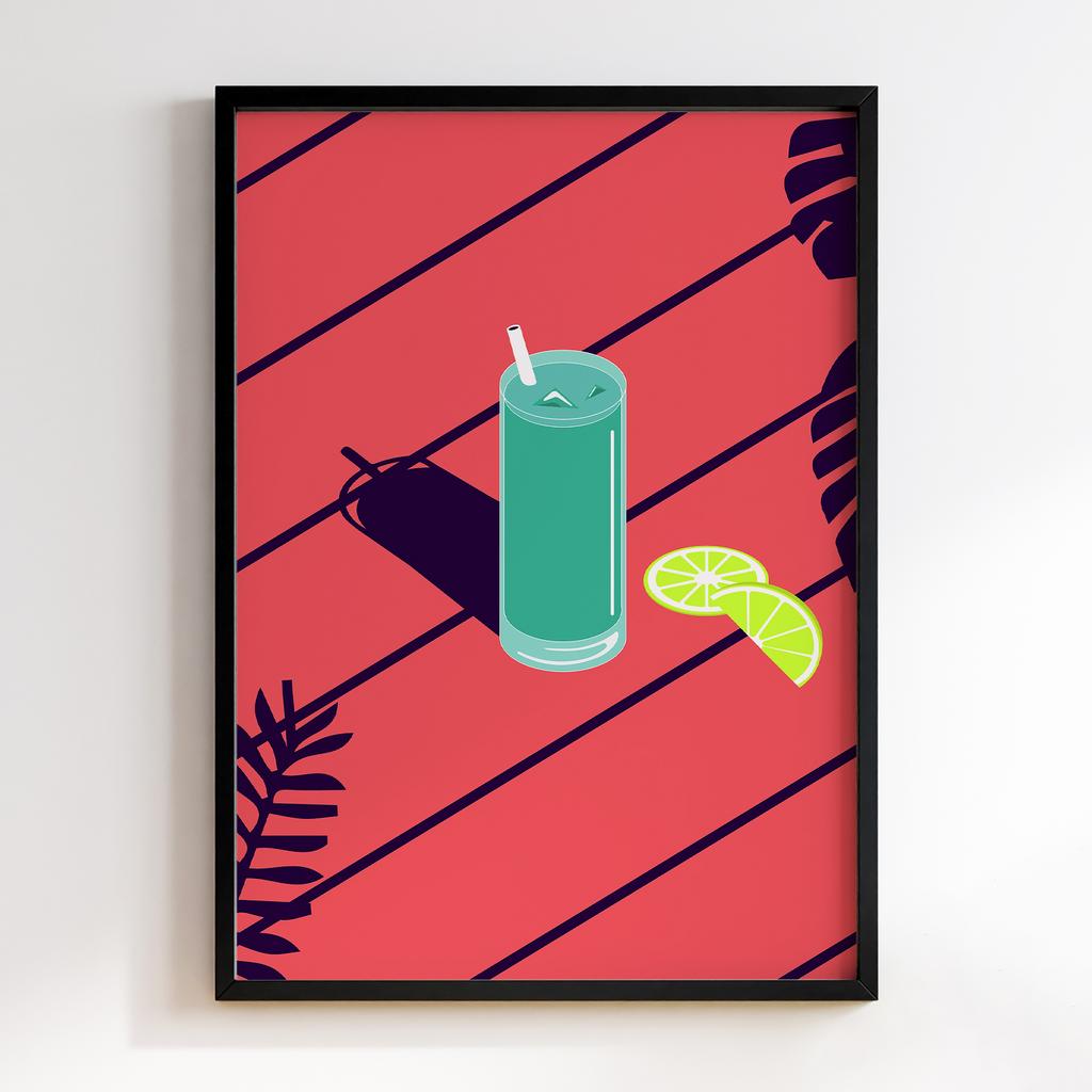 Постер Напої та Алкоголь DFT102