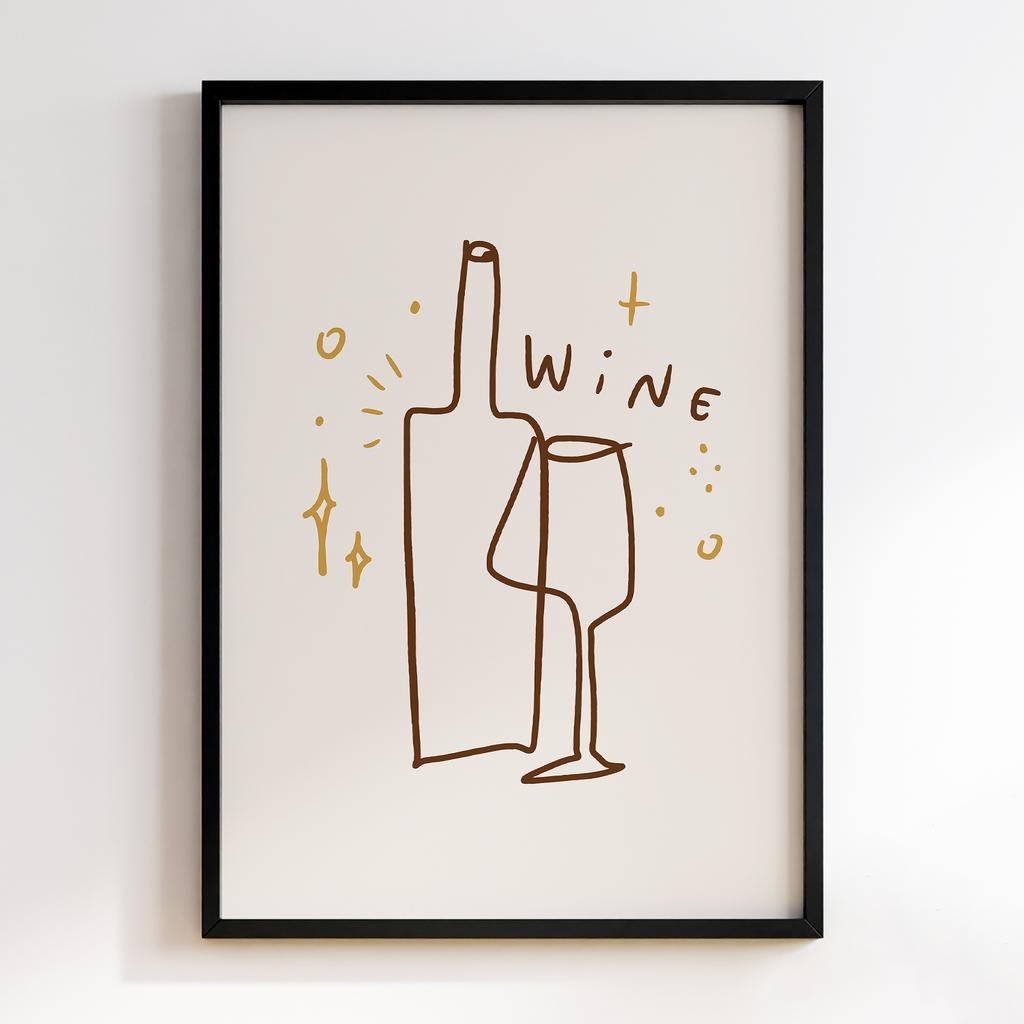 Постер Напої та Алкоголь DFT137