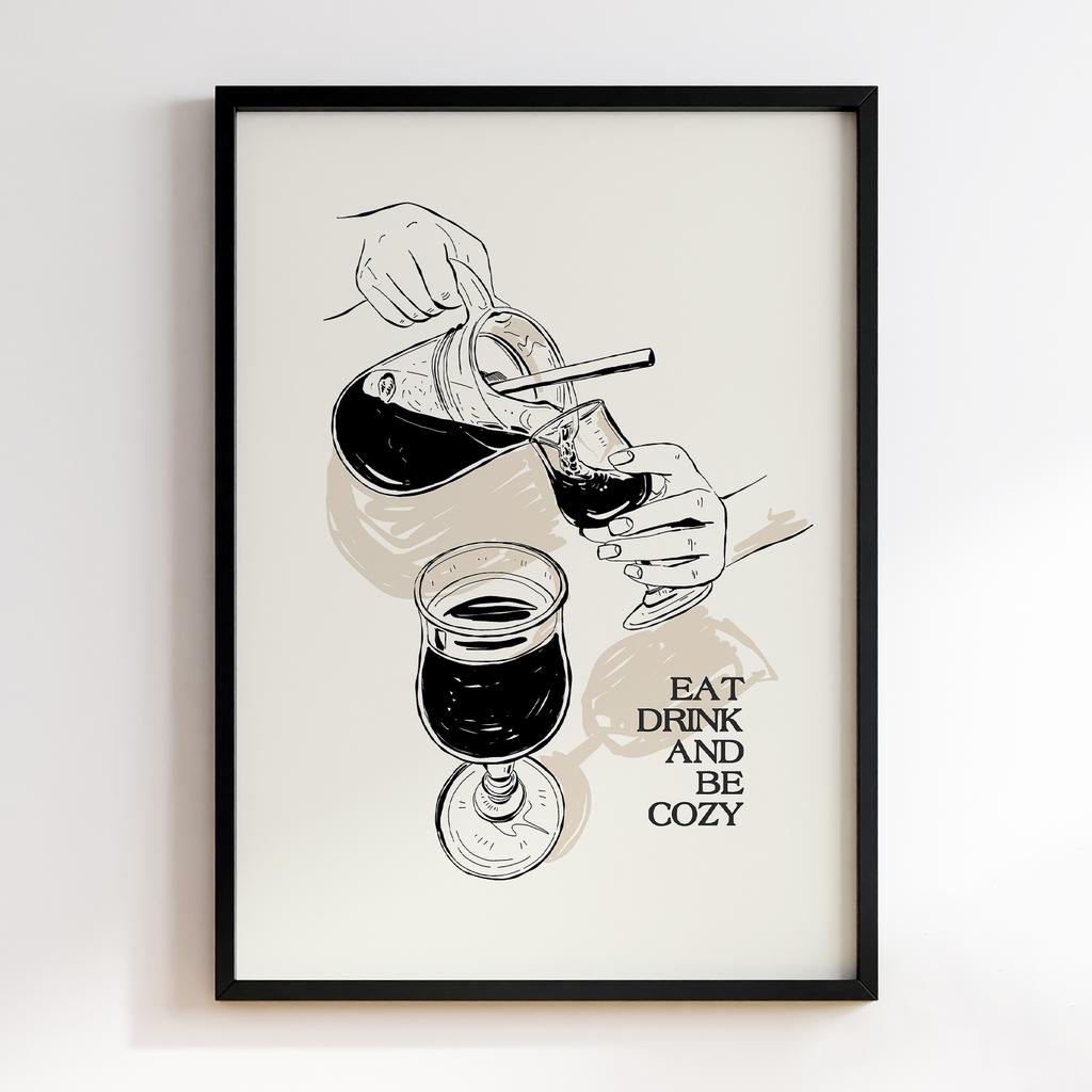 Постер Напої та Алкоголь DFT149