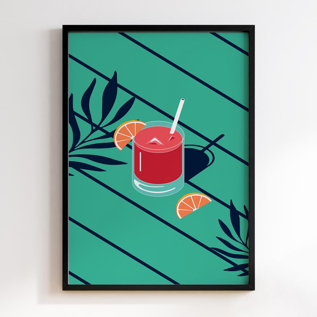 Постер Напої та Алкоголь DFT150