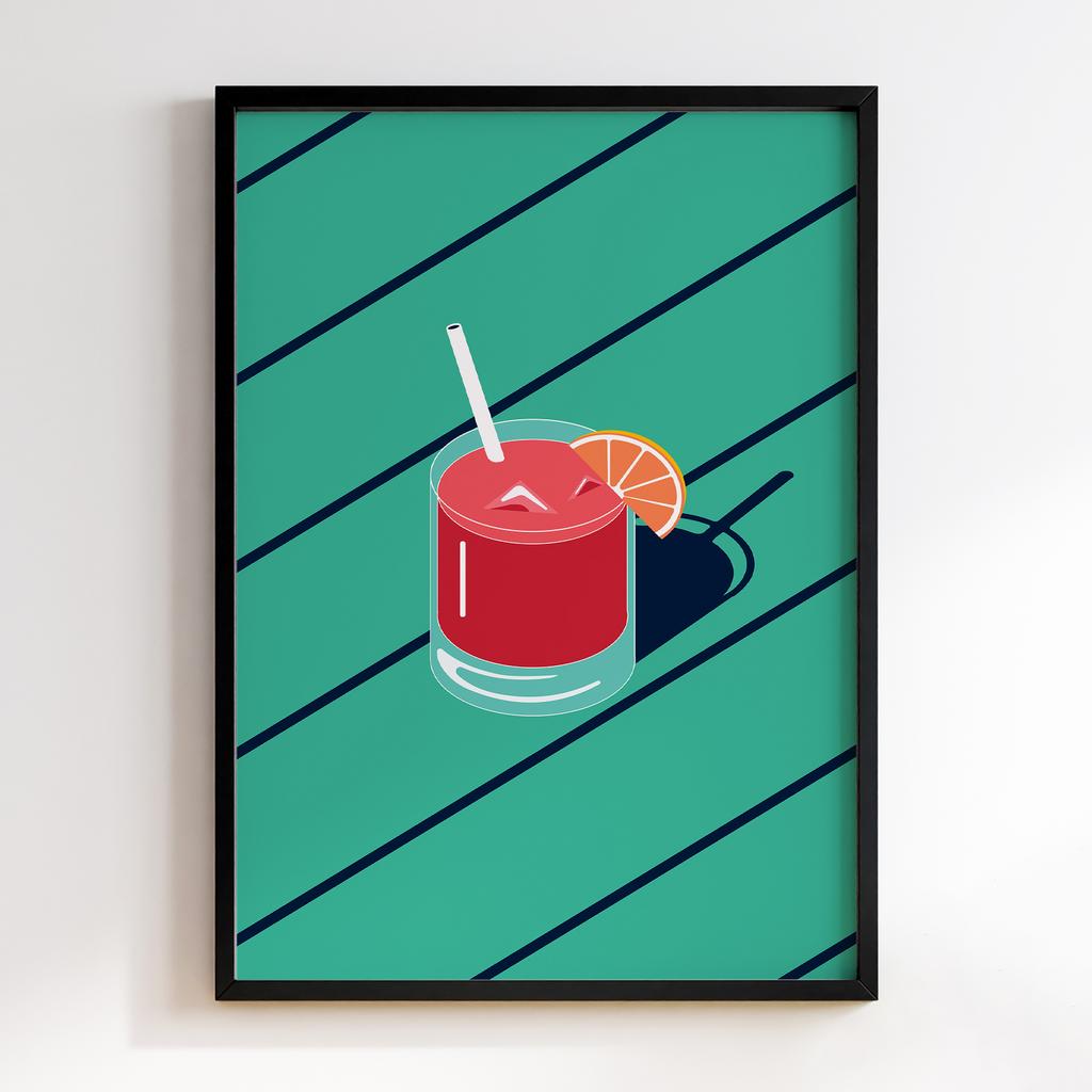 Постер Напої та Алкоголь DFT163