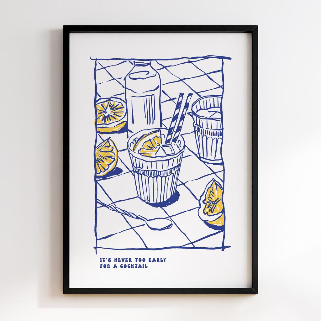 Постер Напої та Алкоголь DFT176